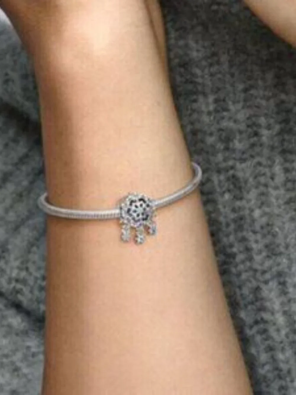 Pandora Icy Snowflake Drop Charm